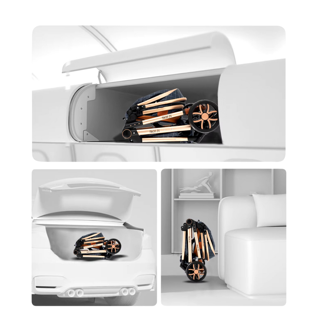 AURIA Baby - Pack Poussette 3-en-1 Premium