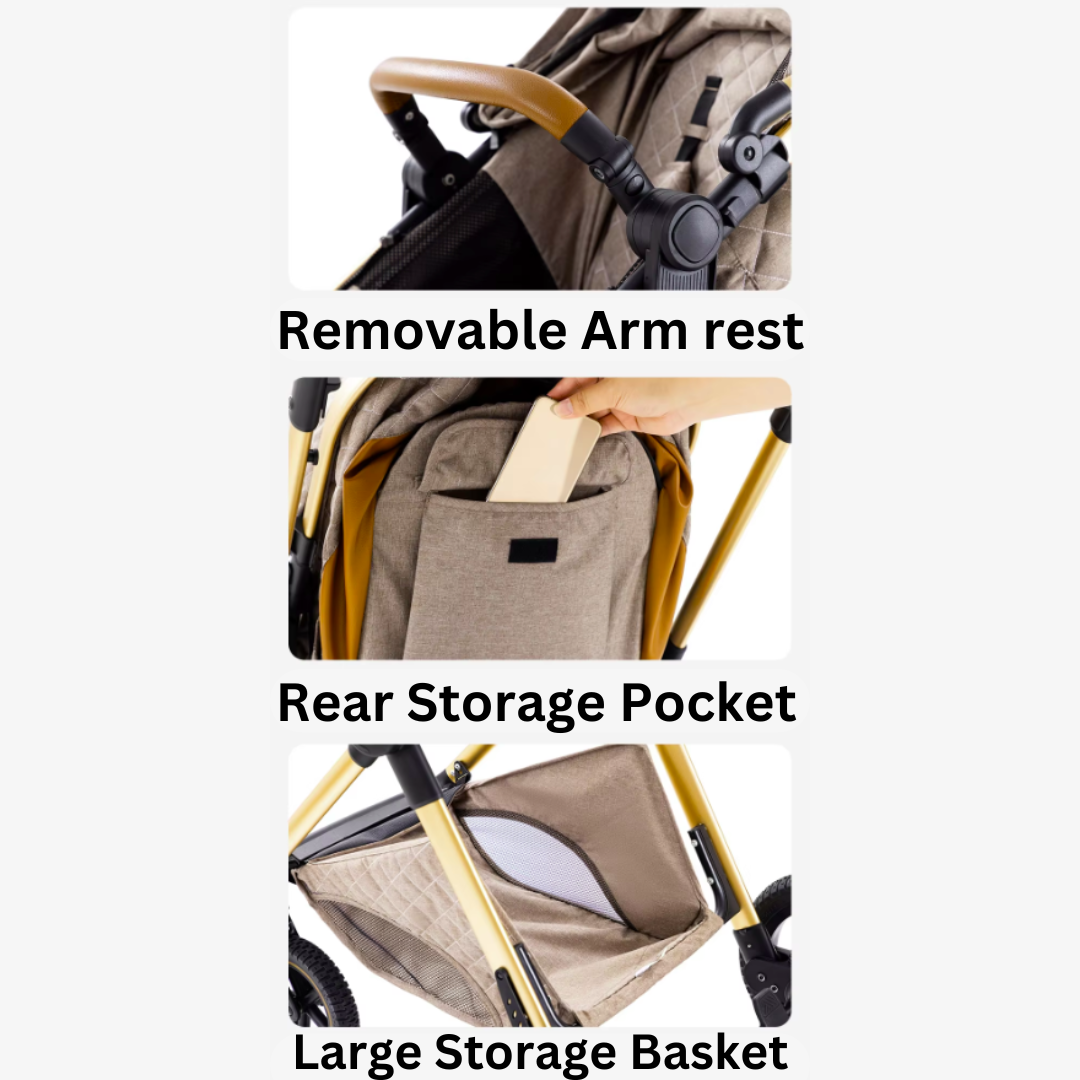 AURIA Baby - Poussette 3-en-1 Premium