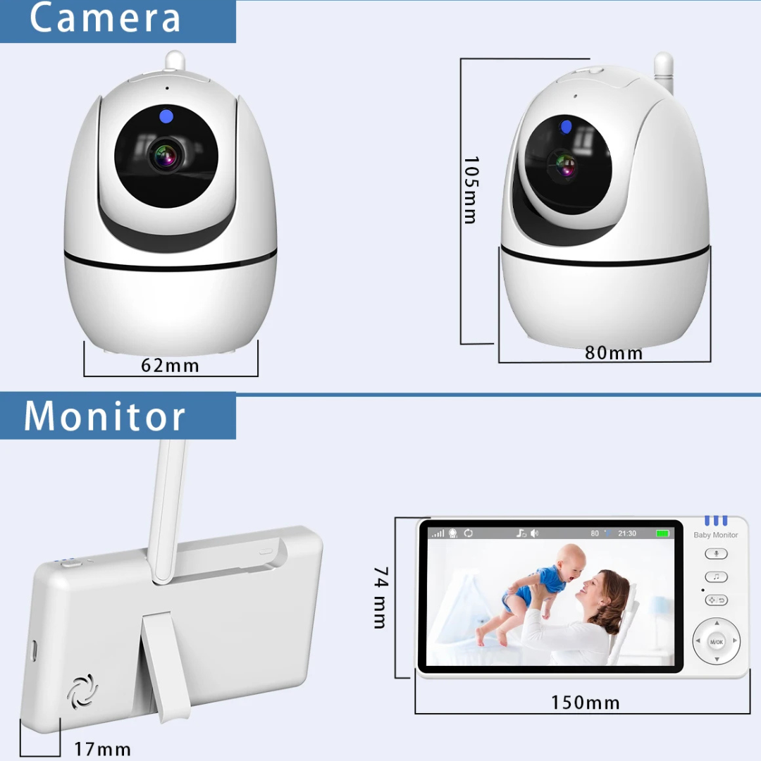 AURIA Baby - Babyphone HD Sans Fil