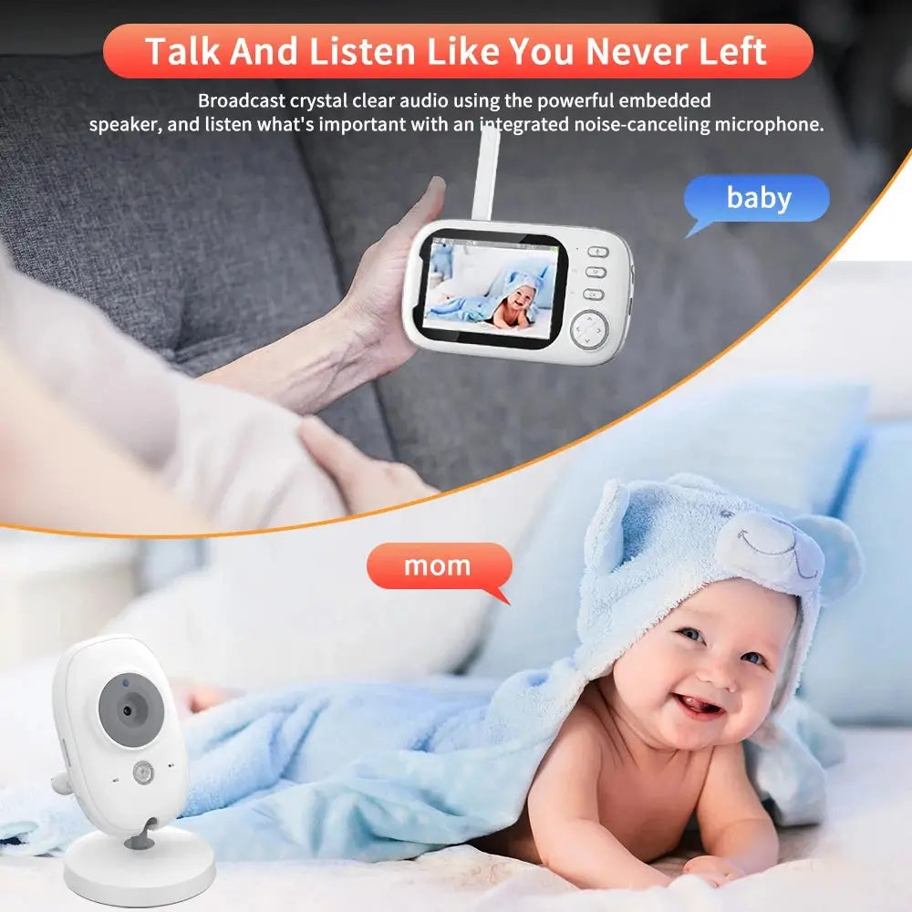 AURIA Baby - Babyphone Vidéo Intelligent 360°