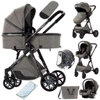 AURIA Baby - Pack Poussette 3-en-1 Premium