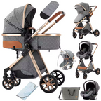 AURIA Baby - Pack Poussette 3-en-1 Premium